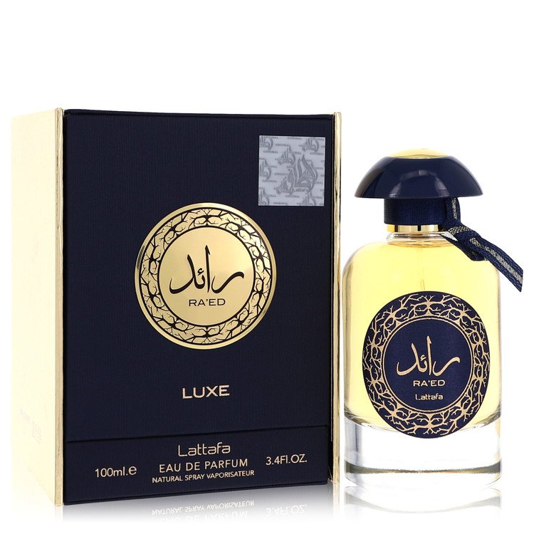 Raed Luxe Gold by Lattafa Eau De Parfum Spray (Unisex) 3.4 oz for Women 
