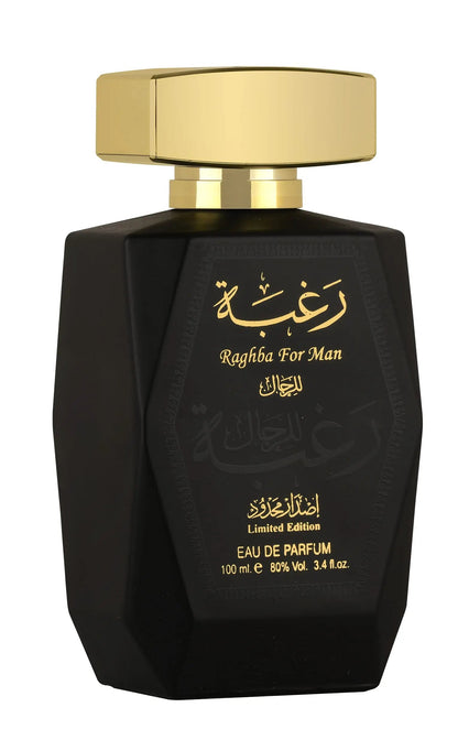 Raghba For Man 3.4oz Eau De Parfum Spray by perfumesandrea