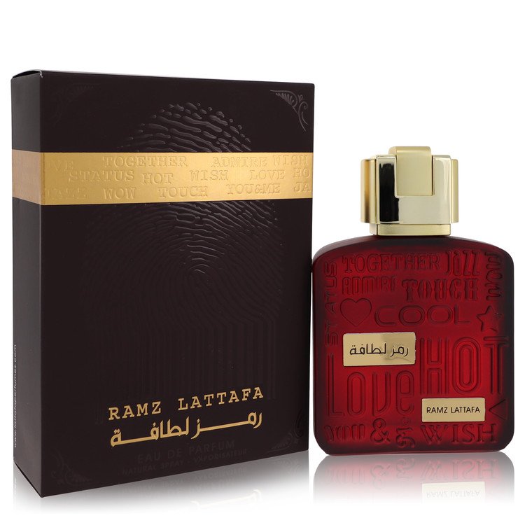 Ramz Lattafa Gold by Lattafa Eau De Parfum Spray (Unisex) 3.4 oz for Women 