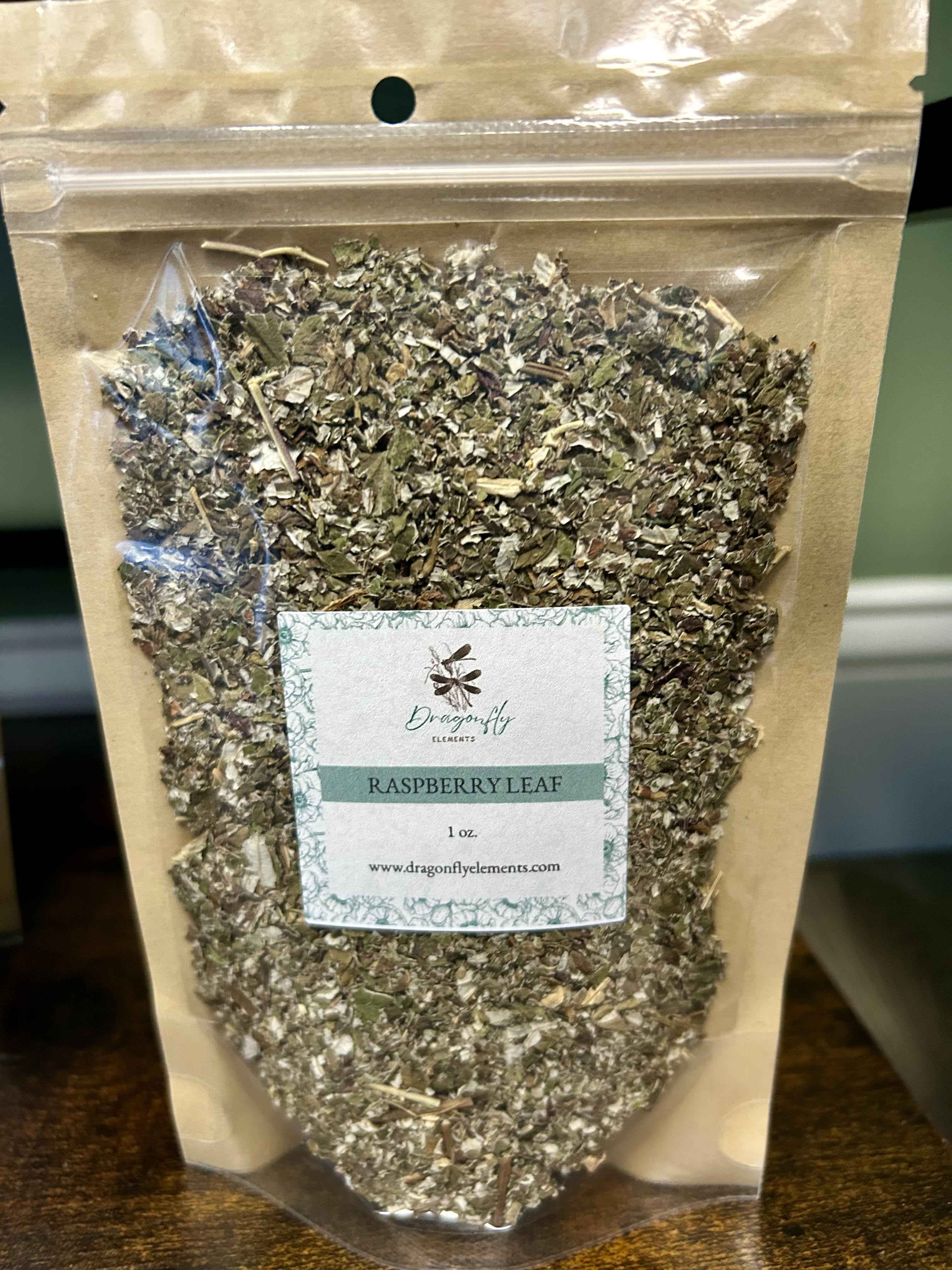Raspberry Leaf, Organic - 1oz