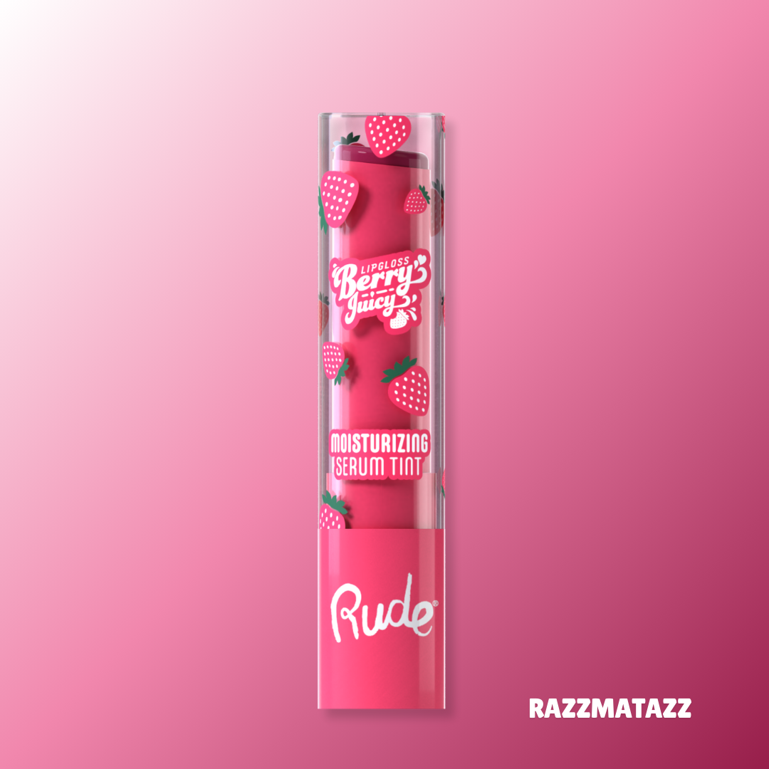 RUDE Berry Juicy Moisturizing Serum Tint - Razzmatazz by Avera Group