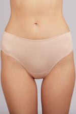 Cotton Panties Milavitsa 230360 - Medium-Waisted Slip