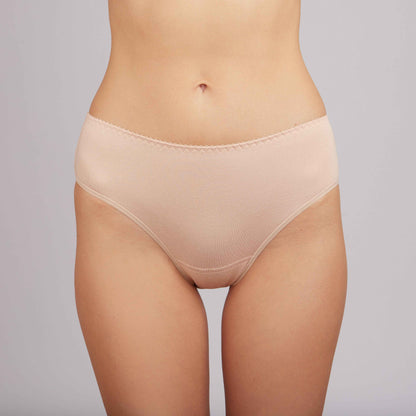 Cotton Panties Milavitsa 230360 - Medium-Waisted Slip - accessories