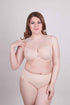 Bra Milavitsa 115910 - Elastic Knit, Underwired, Triple Diagonal Segment Cups