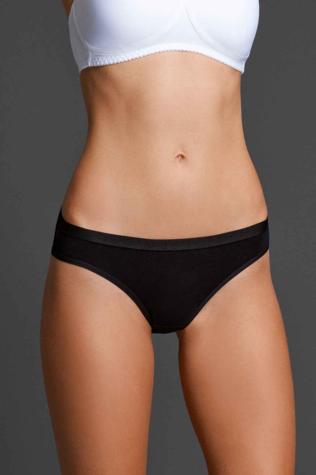 Cotton Panties Milavitsa 265420 - Medium-Waisted Slip