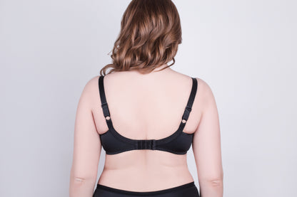 Bra Milavitsa 120150 - Underwired, Mesh Insert, Wide Straps by TheRanok.com