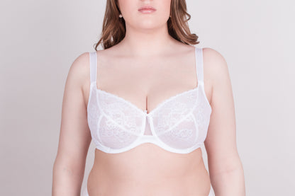 Bra Milavitsa 117180 - Lace, Triple-Cup, Decorative Insert