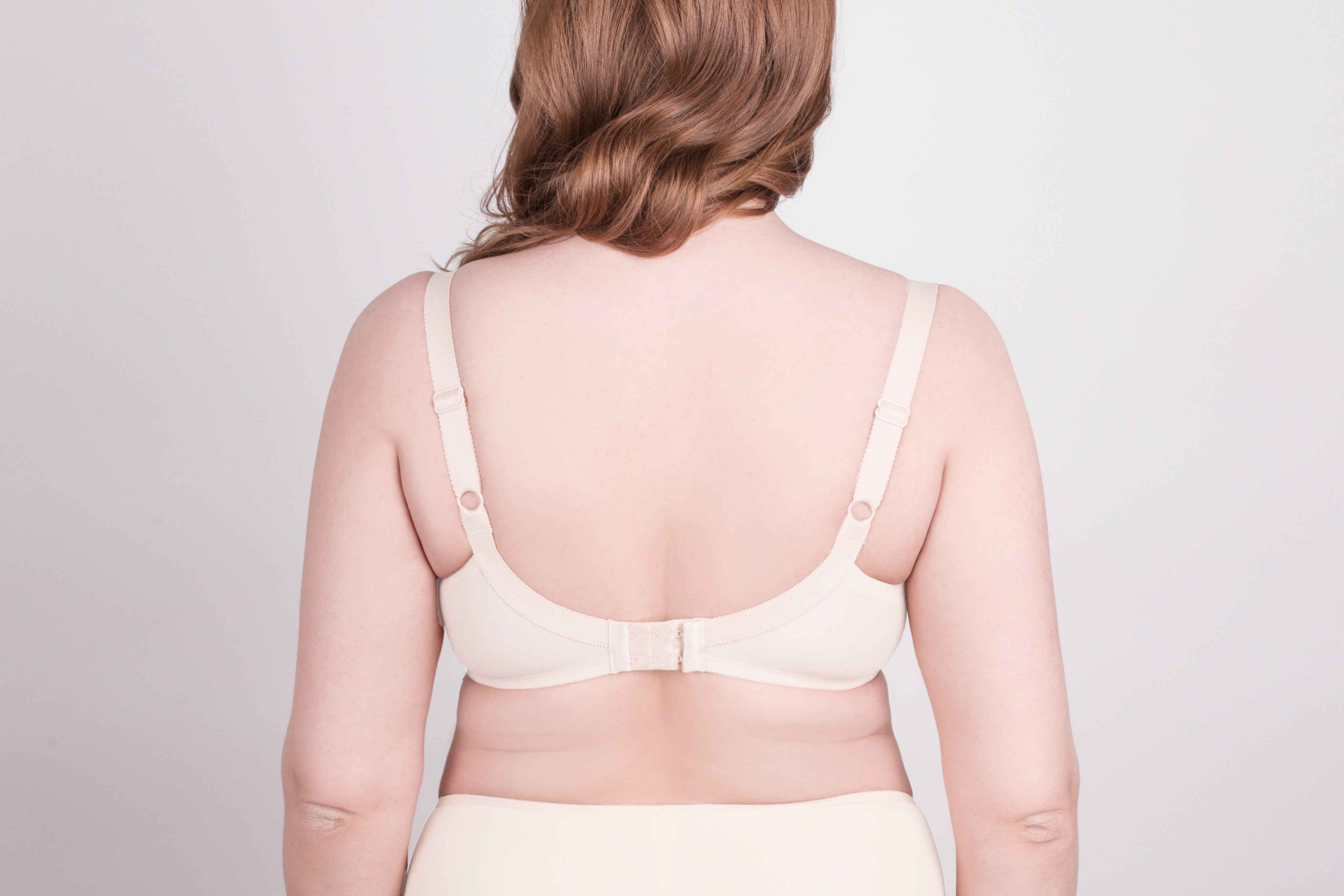 Bra Milavitsa 115910 - Elastic Knit, Underwired, Triple Diagonal Segment Cups