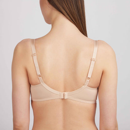 Bra Milavitsa 120150 - Underwired, Mesh Insert, Wide Straps