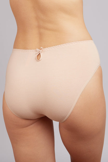 Cotton Panties Milavitsa 230360 - Medium-Waisted Slip