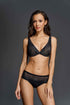 Bra Milavitsa 127660 - Molded Push-Up, Elastic Fabric and Lace
