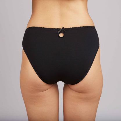 Cotton Panties Milavitsa 230360 - Medium-Waisted Slip