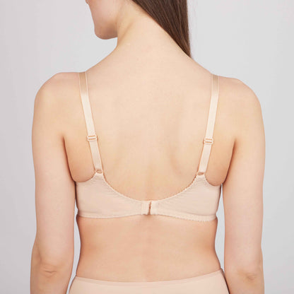 Bra Milavitsa 122770 - Jacquard Knit, Triple-Segment Cups, Side Shaping