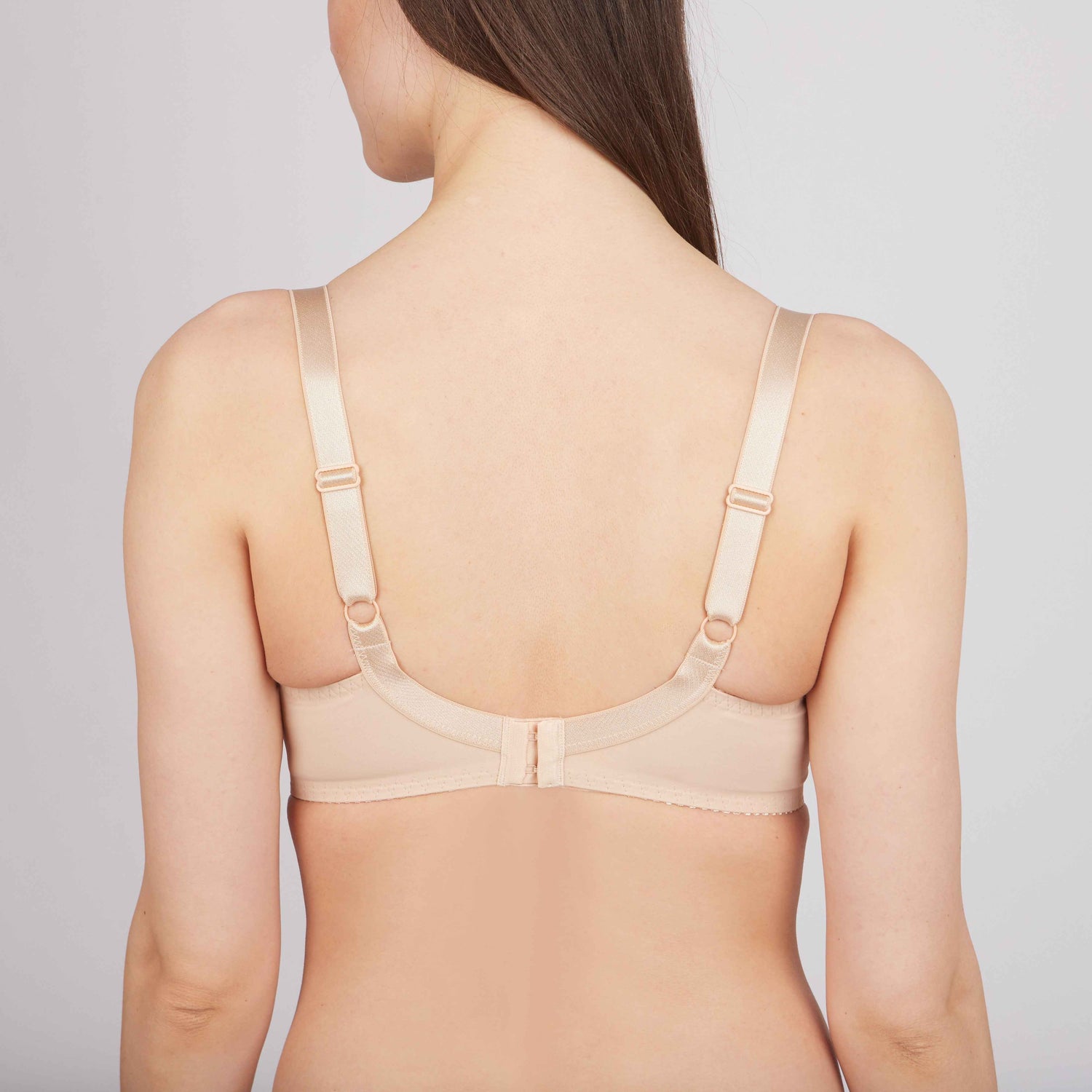 Bra Milavitsa 102830 - Underwired, Triple Segment, Cotton-Lined