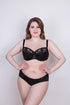 Bra Milavitsa 116180 - Lace Balconette with Cotton Cups 