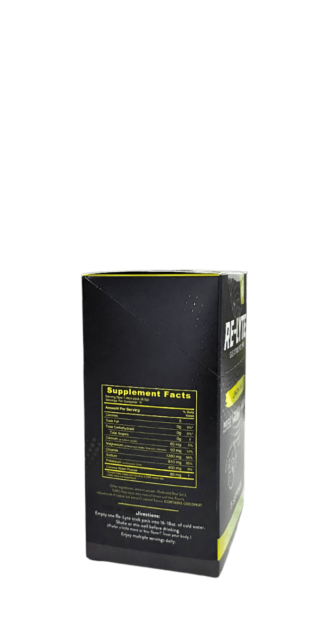 Re-Lyte Electrolyte Drink Mix (15 Stick Packs) by Country Life Natural Foods