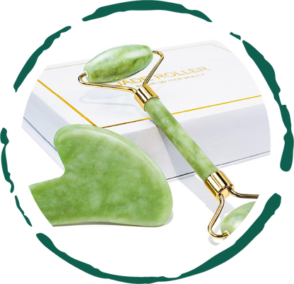 Jade Roller &amp; Gua Sha Gift Box