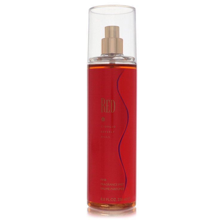 Red by Giorgio Beverly Hills Fragrance Mist 8 oz for Women 