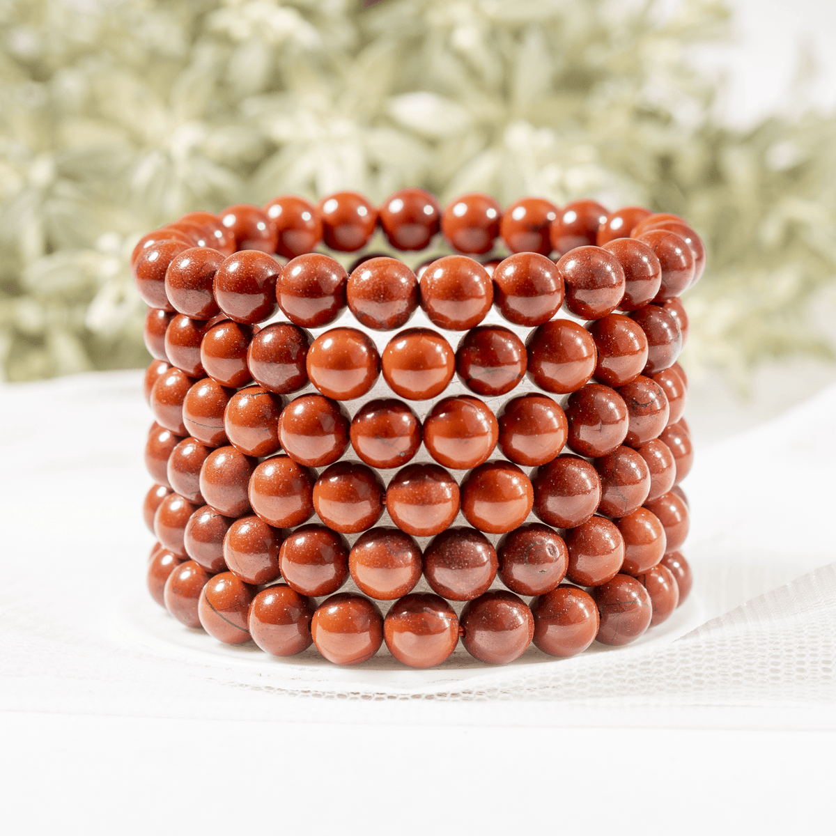 Red Jasper Bracelet (Manifestation and Inner Peace)