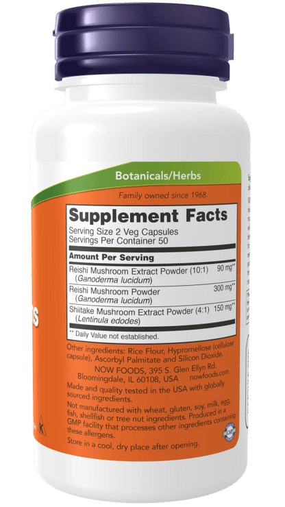Rei-Shi Mushrooms 270mg by Country Life Natural Foods