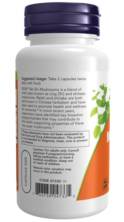 Rei-Shi Mushrooms 270mg by Country Life Natural Foods
