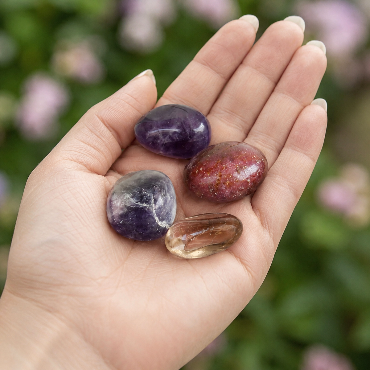 Brings RELAXATION Crystal Kit, Gemstone Tumble Kit, Relaxation Crystal Gift Set