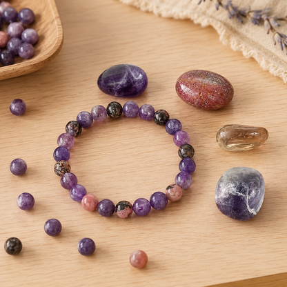Brings RELAXATION Crystal Kit, Gemstone Tumble Kit, Relaxation Crystal Gift Set