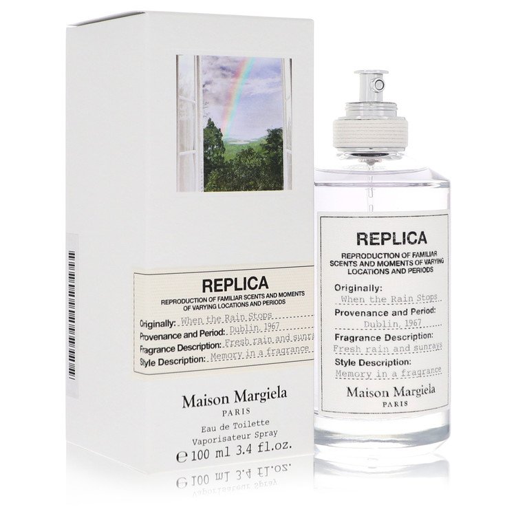 Replica When The Rain Stops by Maison Margiela Eau De Toilette Spray (Unisex) 3.4 oz for Women 