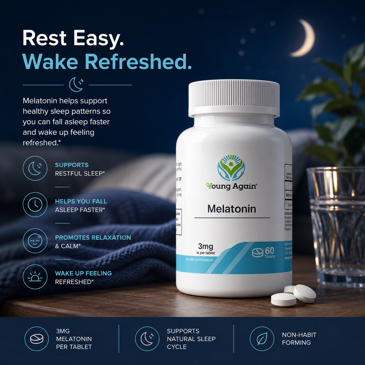 Melatonin - Maintain Hormonal Balance by Young Again