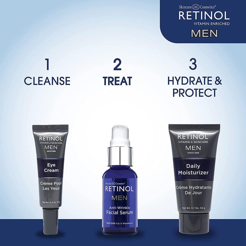 Retinol Men Anti-Wrinkle Facial Serum by Pasteur Pharmacy