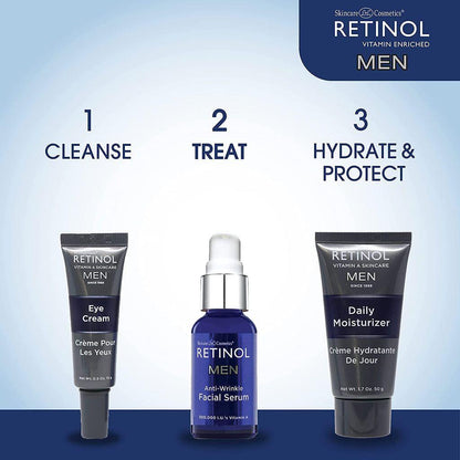 Retinol Men Anti-Wrinkle Facial Serum by Pasteur Pharmacy
