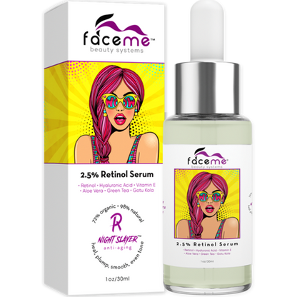 2.5% Retinol Serum - Anti-Aging Face Serum for Wrinkles & Fine Lines