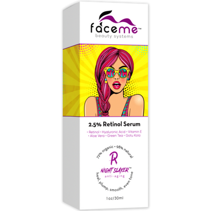 2.5% Retinol Serum - Anti-Aging Face Serum for Wrinkles & Fine Lines