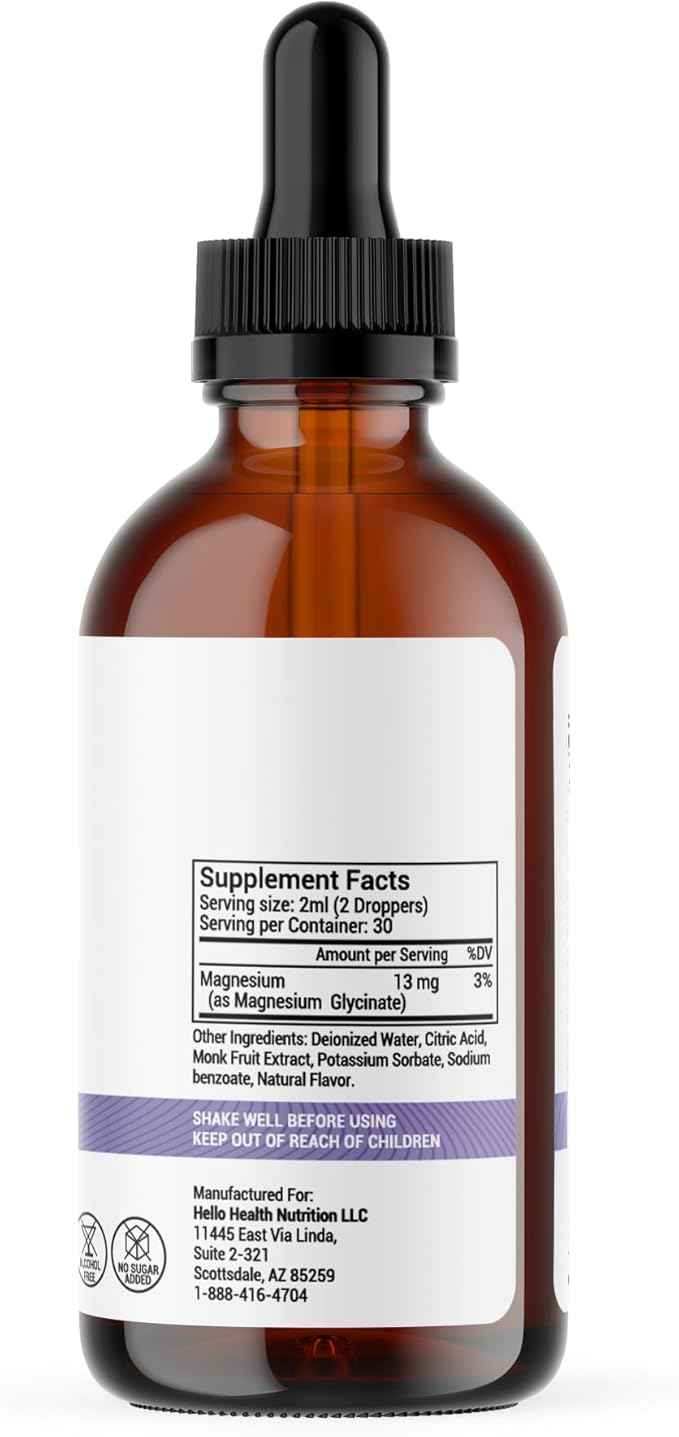 Magnesium Glycinate drops