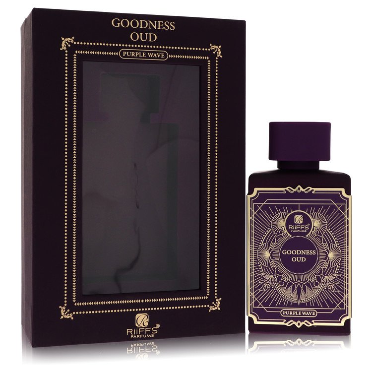 Riiffs Goodness Oud Purple Wave by Riiffs Eau De Parfum Spray (Unisex) 3.4 oz for Women 