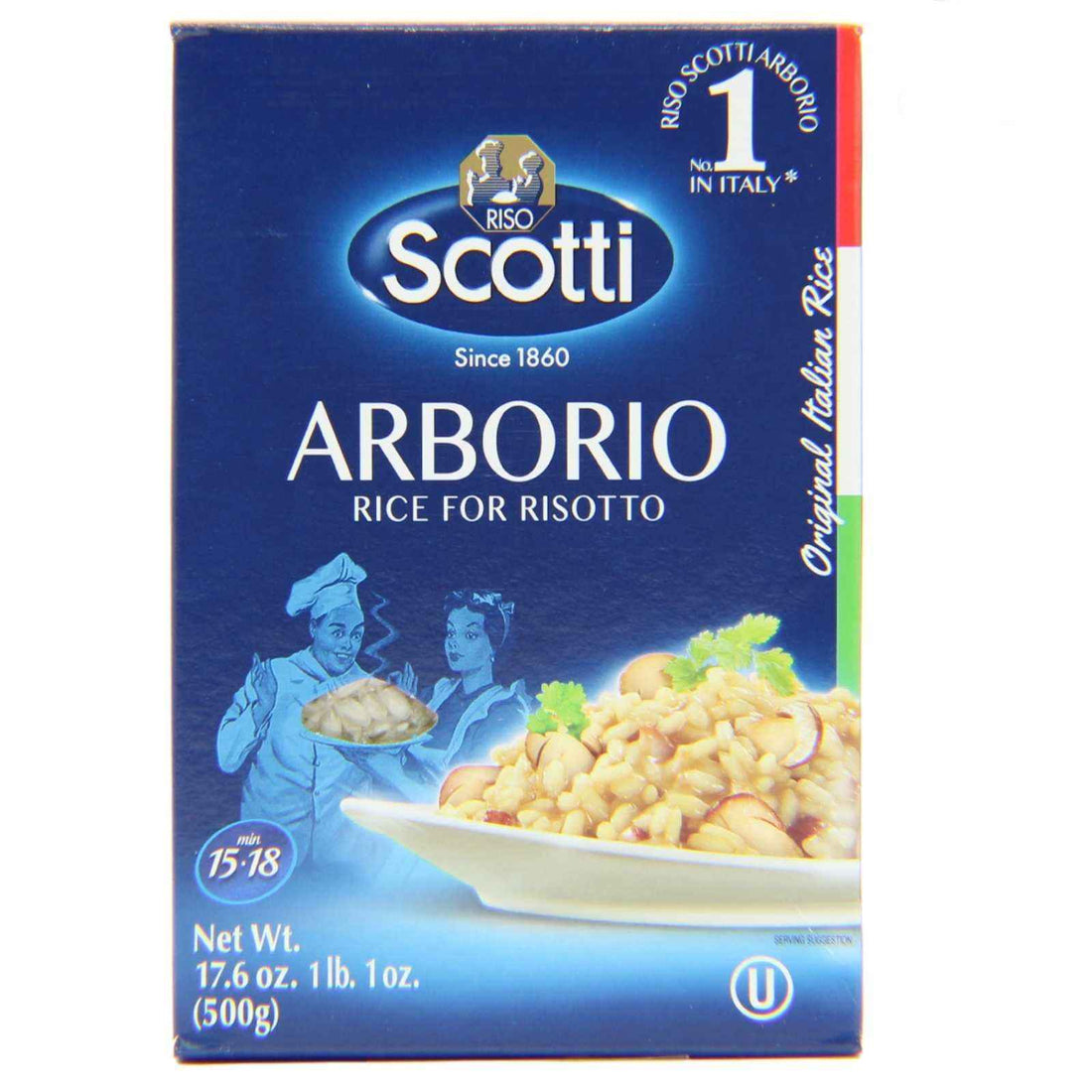 Riso Scotti, Arborio Rice, 1 lb (500 g)