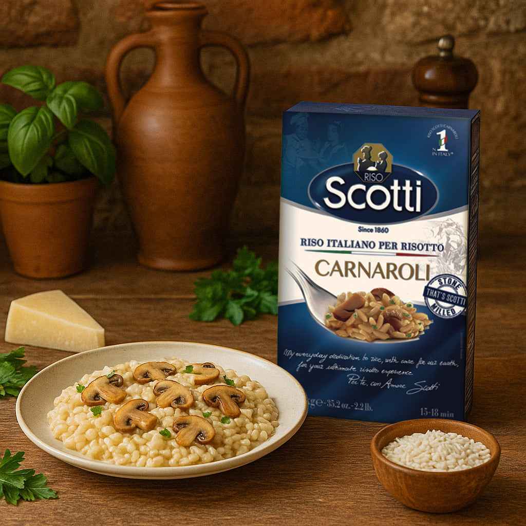 Riso Scotti, Carnaroli Rice Box, 2.2 lb (1 kg)