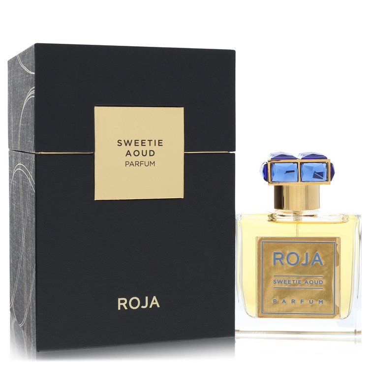 Roja Sweetie Aoud by Roja Parfums Extrait De Parfum Spray (Unisex New Packaging) 1.7 oz for Women 
