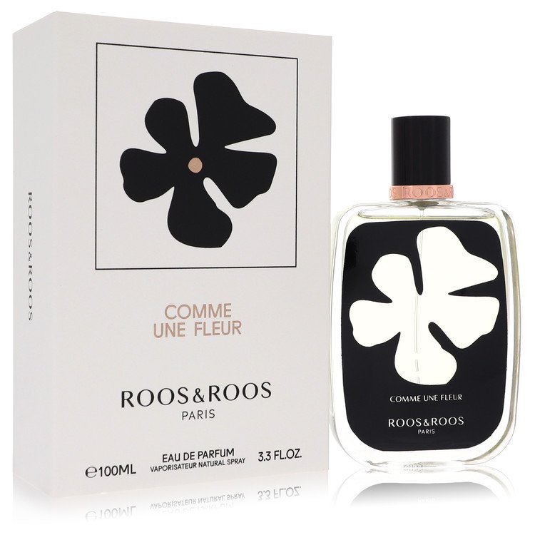 Roos &amp; Roos Comme Une Fleur by Roos &amp; Roos Eau De Parfum Spray (Unisex) 3.3 oz for Women 