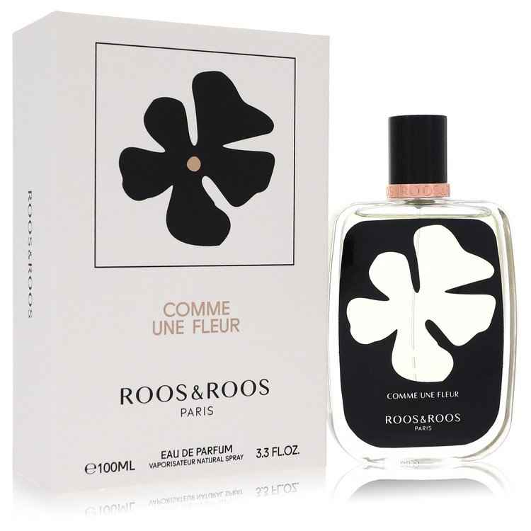 Roos &amp; Roos Comme Une Fleur by Roos &amp; Roos Eau De Parfum Spray (Unisex) 3.3 oz for Women