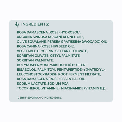 Rose Face Anti-Aging Cream and Moisturizer by Honest &amp; Pure
