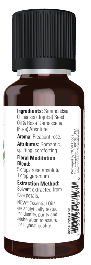 Rose Absolute Essential Oil, 5% by Country Life Natural Foods