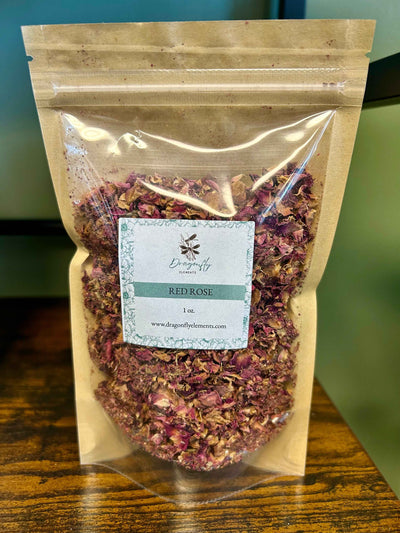 Red Rose Petals 1oz