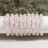 Rose Quartz Chip Bracelet (Creativity and Calming)  DestGlow