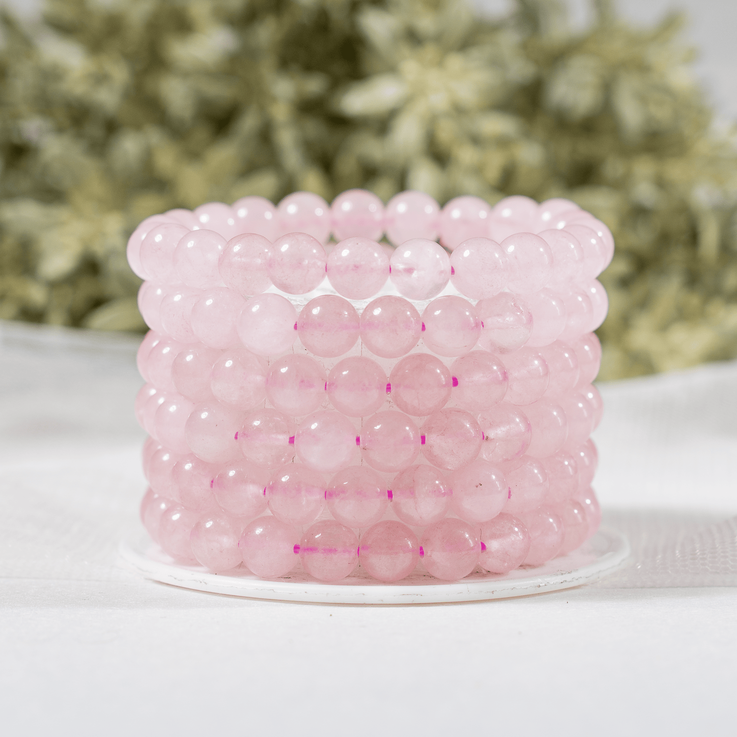 Rose Quartz Bracelet (Self-Love and Concentration)  DestGlow
