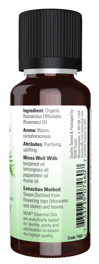 Rosemary Organic Essential Oil by Country Life Natural Foods
