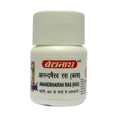 Baidyanath Jhansi Anandbhairav Ras (Kas) Tablets