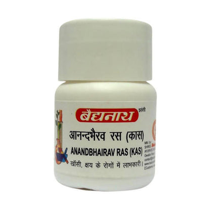 Baidyanath Jhansi Anandbhairav Ras (Kas) Tablets