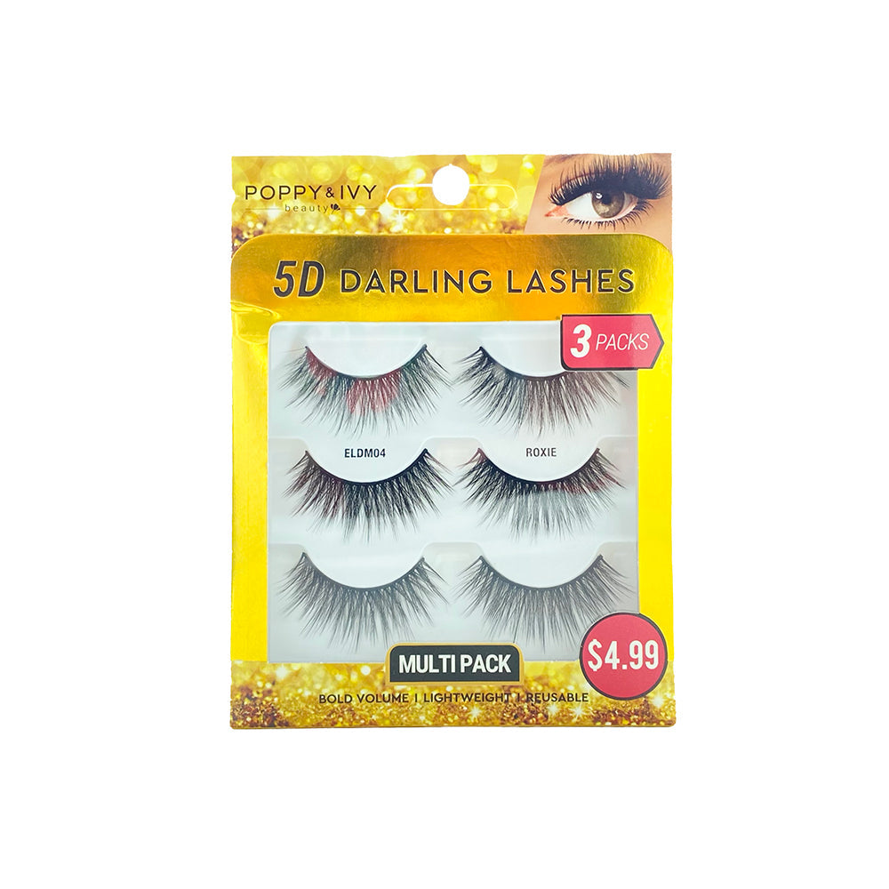 ABSOLUTE Poppy &amp; Ivy 5D Darling Lashes (3-Pack)