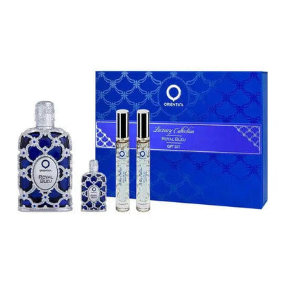 Royal Bleu By Orientica Unisex (4pc Gift Set) by perfumesandrea